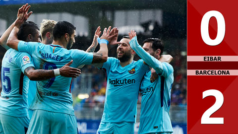 Eibar 0-2 Barcelona