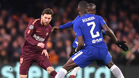 Messi tỏa sáng giúp Barca thoát thua Chelsea