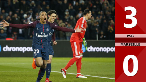 PSG 3-0 Marseille