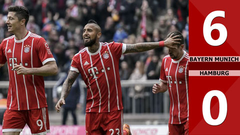 Bayern Munich 6-0 Hamburg