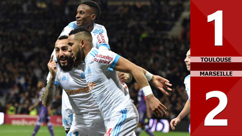 Toulouse 1-2 Marseille