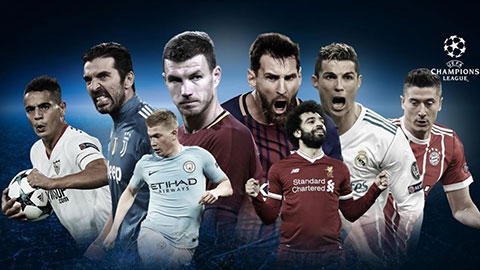 Điểm danh 8 gương mặt lọt vào tứ kết Champions League