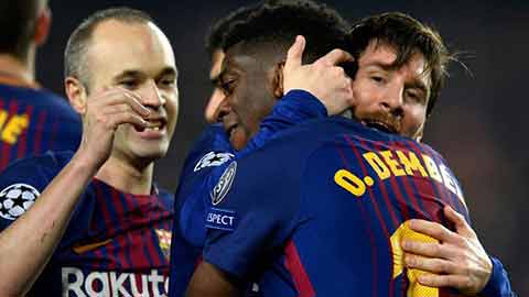 5 lý do vì sao Barca có thể vô địch Champions League