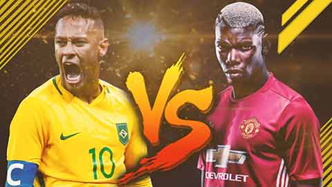 Pogba muốn tới PSG để chơi cùng Neymar