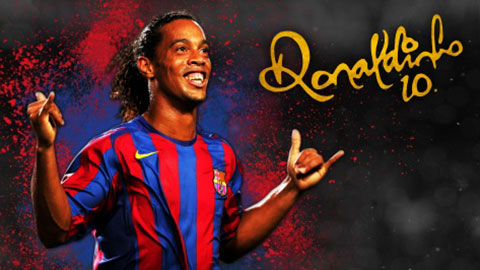 Ronaldinho - cầu thủ với nụ cười luôn hiện hữu