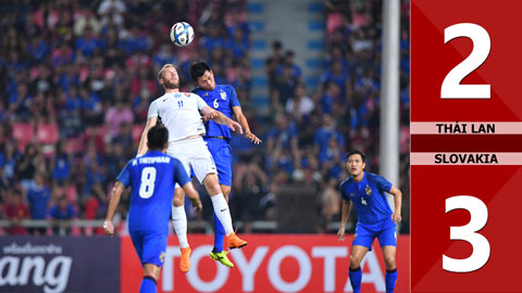 Thái Lan 2-3 Slovakia