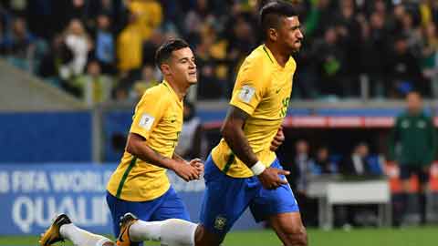 Coutinho và Paulinho phối hợp mãn nhãn trước hàng loạt cầu thủ Đức 