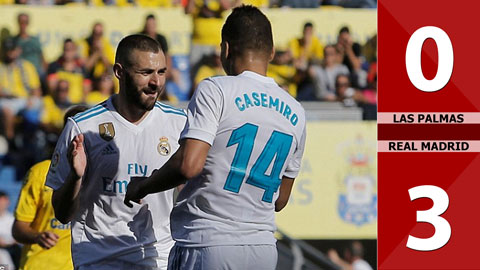 Las Palmas 0-3 Real Madrid