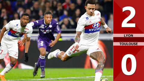 Lyon 2-0 Toulouse