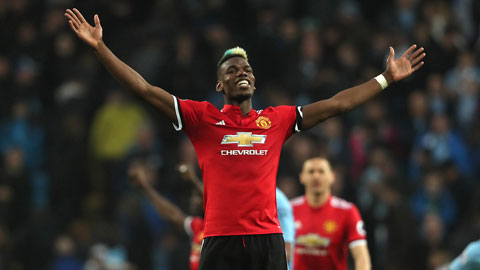 Đội hình tiêu biểu vòng 33 NHA: Không thể thiếu Pogba