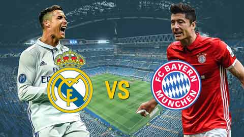 Bốc thăm thử bán kết Champions League: Real tái ngộ Bayern