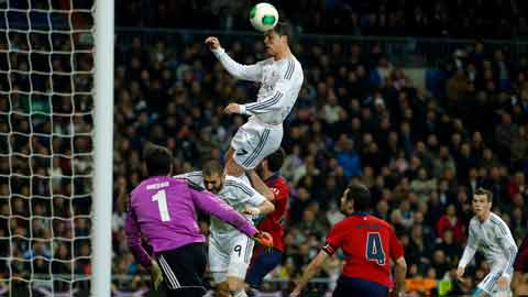 Ronaldo nâng tạ 23.000 kg/ngày và nhảy cao hơn VĐV bóng