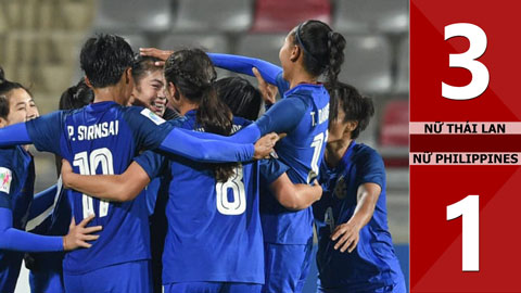Nữ Thái Lan 3-1 Nữ Philippines