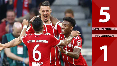 Bayern Munich 5-1 M'gladbach