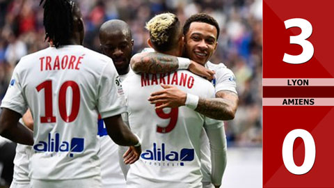 Lyon 3-0 Amiens