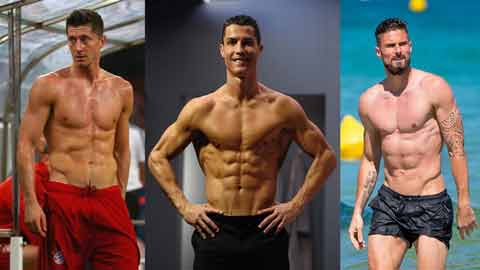 Những cầu thủ sở hữu thân hình vạn người mê