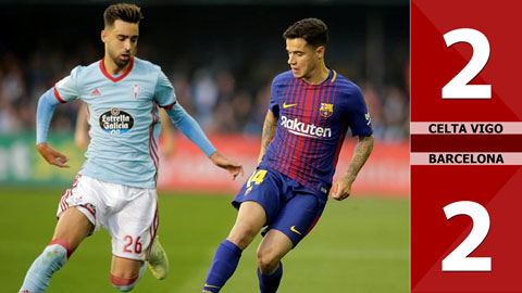 Celta Vigo 2-2 Barcelona