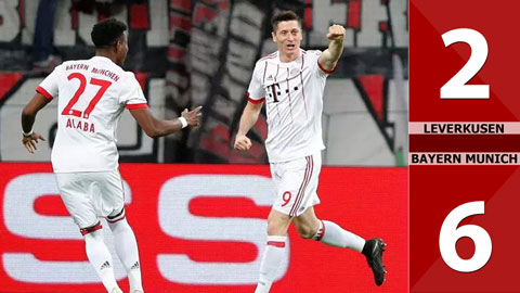 Leverkusen 2-6 Bayern Munich