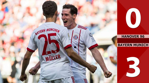 Hannover 0-3 Bayern Munich