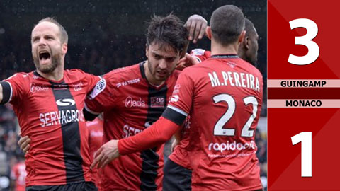 Guingamp 3-1 Monaco