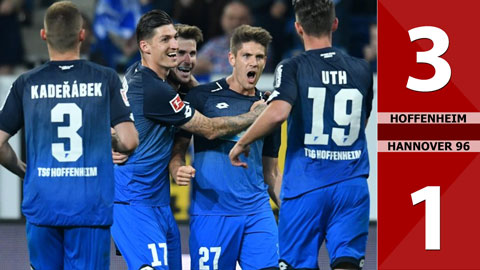 Hoffenheim 3-1 Hannover 96