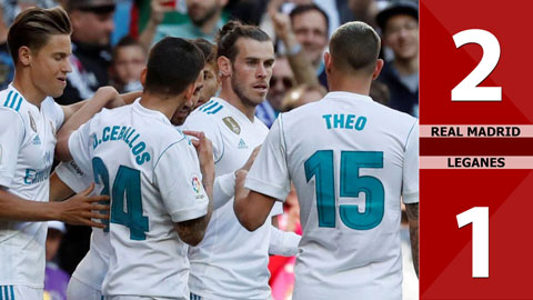 Real Madrid 2-1 Leganes