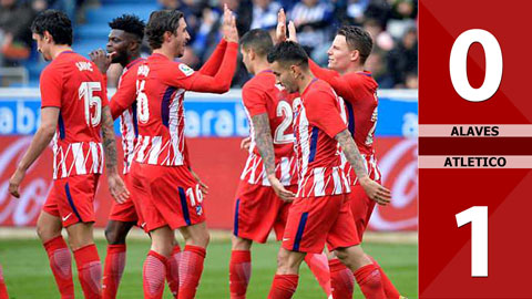 Alaves 0-1 Atletico Madrid