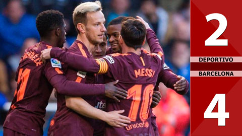 Deportivo 2-4 Barcelona