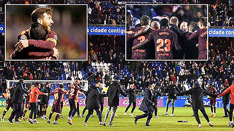 Hành trình đến chức vô địch La Liga của Barcelona
