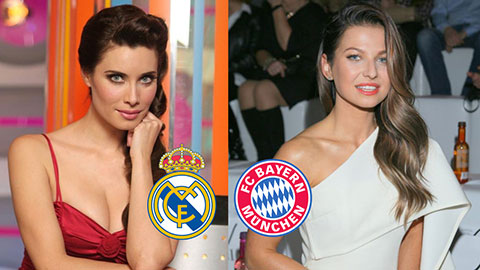 Màn đọ sắc WAGs Real Madrid - Bayern Munich