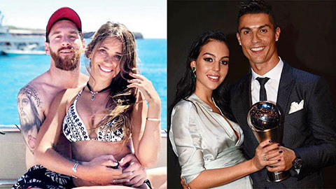 Màn đọ sắc WAGs Barcelona - Real Madrid