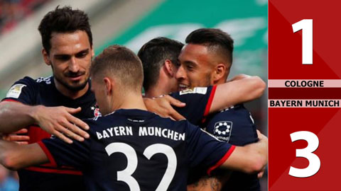 Cologne 1-3 Bayern Munich