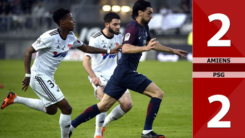 Amiens 2-2 PSG