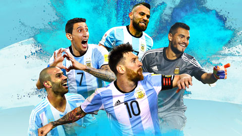 Trên tay ĐT Argentina: Argenti-Messi, công bù thủ có đủ lên ngôi?