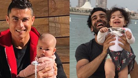 Cận cảnh cuộc sống đời thường của Ronaldo và Salah 