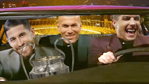 Clip chế: Cảm xúc của thầy trò Zidane sau khi giành Champions League