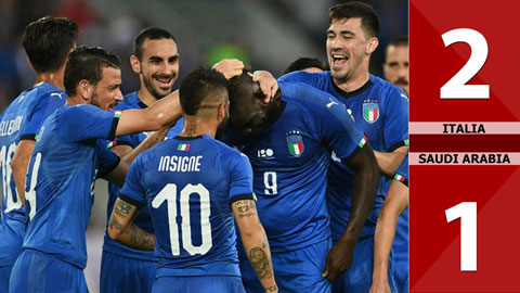 Italia 2-1 Saudi Arabia