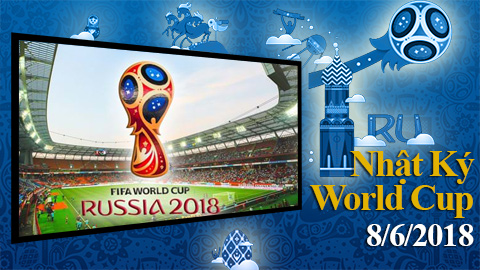 Nhật ký World Cup 8/6: Bản quyền World Cup có thể công bố hôm nay