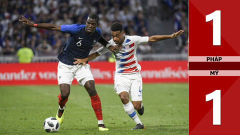 Pháp 1-1 Mỹ 