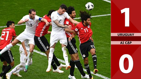 Uruguay 1-0 Ai Cập