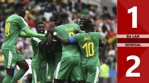 Ba Lan 1-2 Senegal