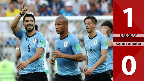 Uruguay 1-0 Saudi Arabia