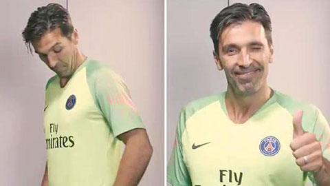 PSG tung clip giới thiệu Buffon