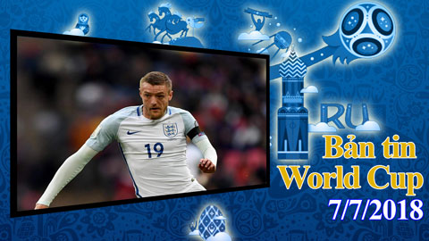 Bản tin World Cup 7/7: ĐT Anh đón tin xấu trước trận gặp Thụy Điển  