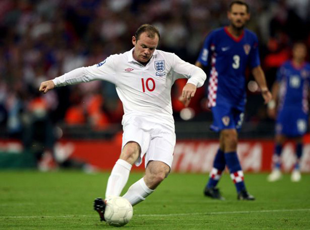 Rooney ghi bàn ấn định chiến thắng 5-1 cho ĐT Anh