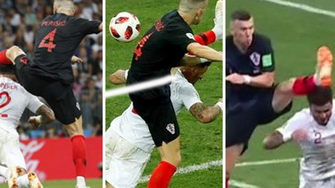 Cận cảnh mọi góc quay bàn gỡ hòa đầy tranh cãi của Croatia trước Anh 