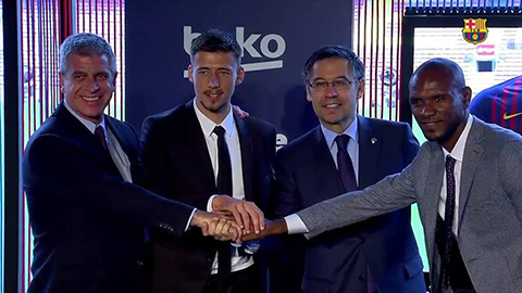 Tân binh Lenglet phấn khích trong ngày ra mắt Barca