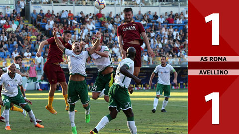 AS Roma 1-1 Avellino