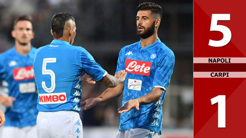 Napoli 5-1 Carpi