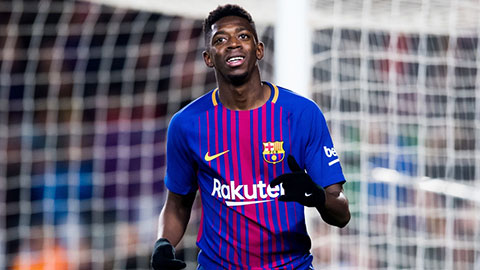 Dembele và những pha xử lý ngẫu hứng trong màu áo Barca